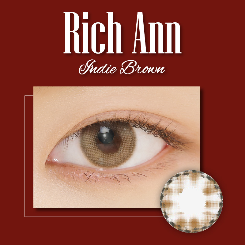 【ワンデー】インディ/10p/インディブラウン