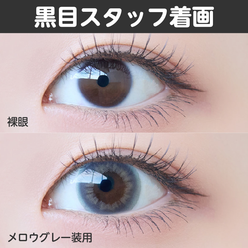 【ワンデー】メロウ/10p/メロウグレー