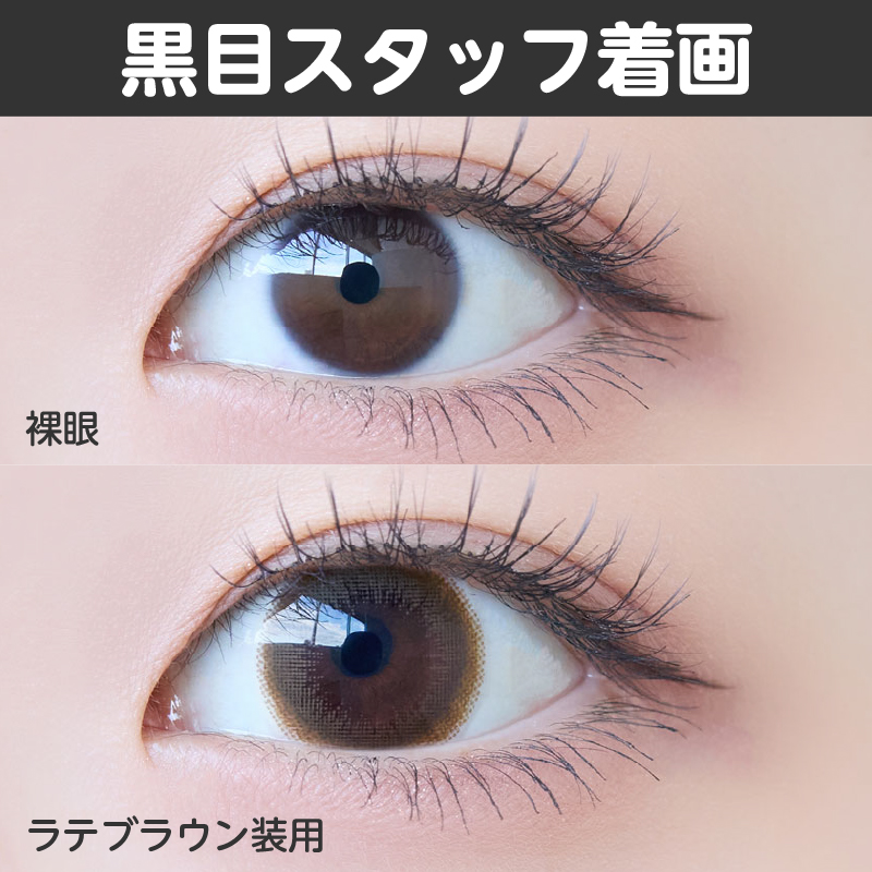 【ワンデー】マグ/10p/ラテブラウン