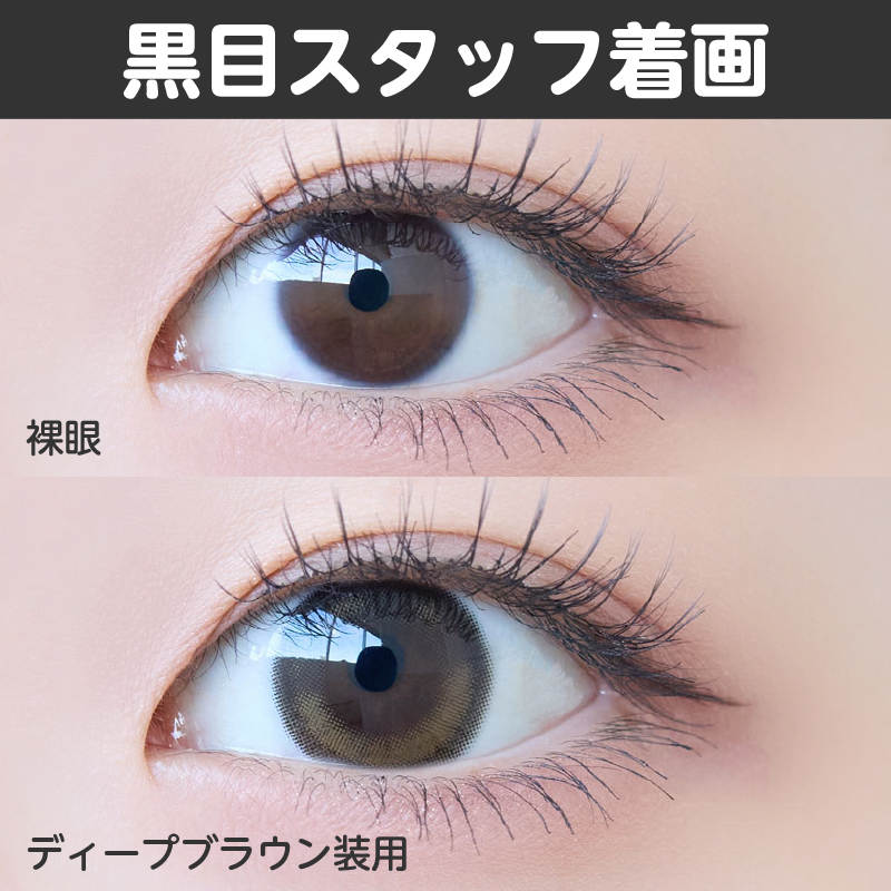 【ワンデー】ルナンルミエ/10p/ディープブラウン