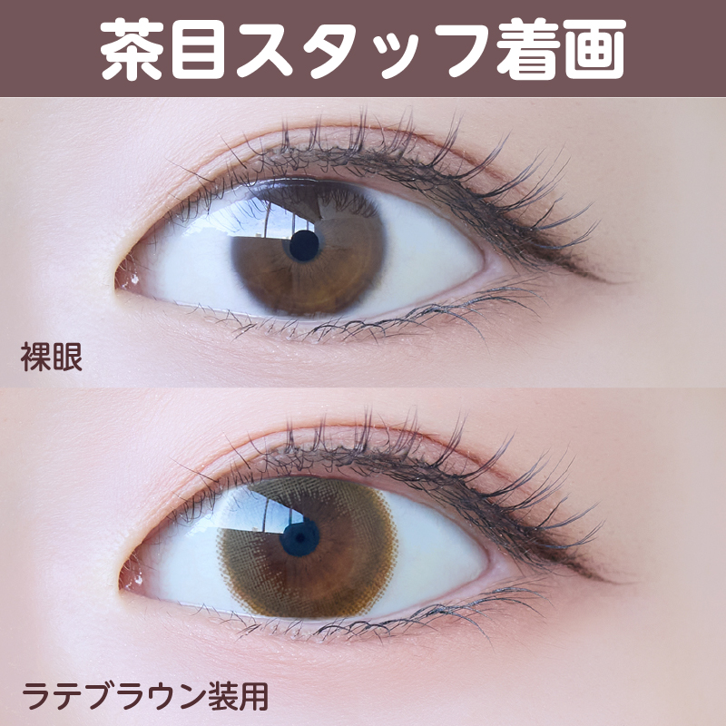 【ワンデー】マグ/10p/ラテブラウン