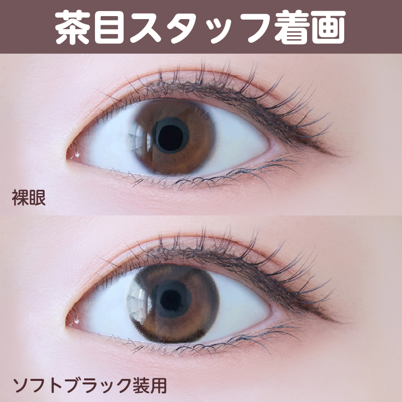 【1ヶ月】ルナンルミエ/2p/ソフトブラック